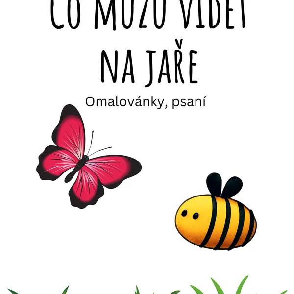 Jarní pracovní sešit pro děti 1