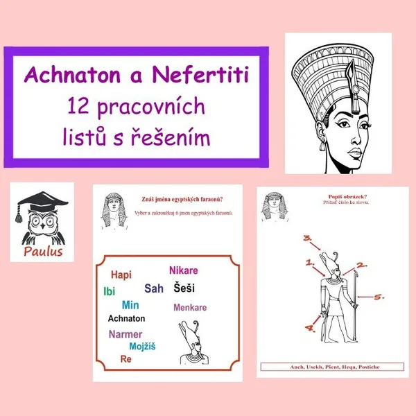 Achnaton a Nefertiti 1