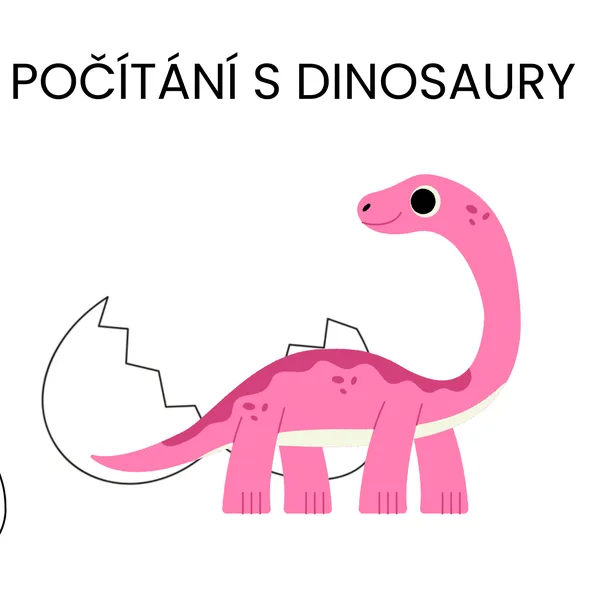 Počítání s dinosaury 1