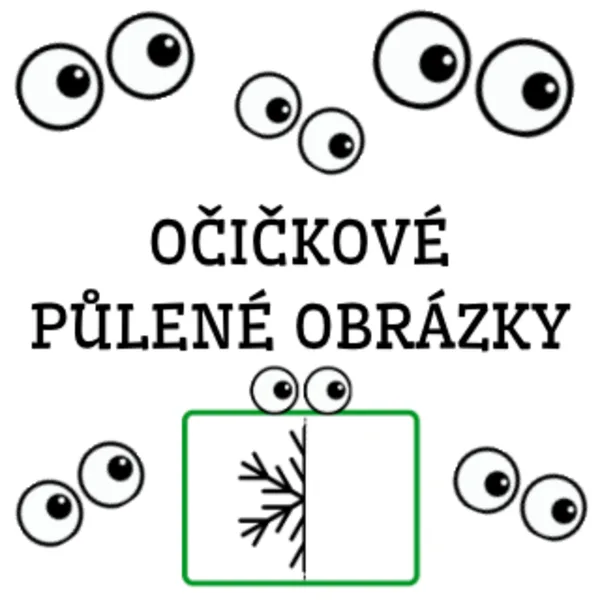 Očičkové půlené obrázky 1