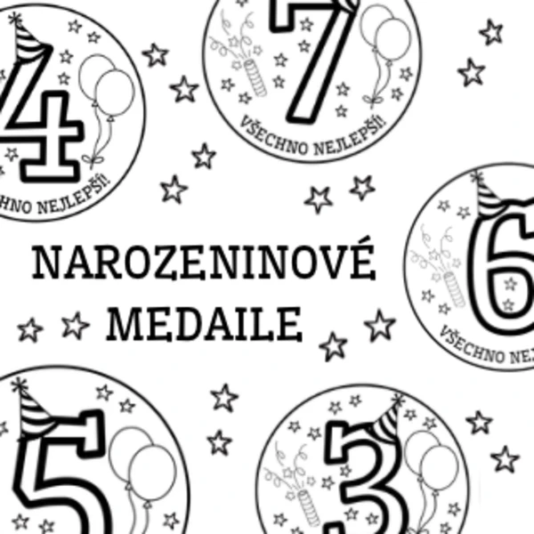 Narozeninové medaile 1