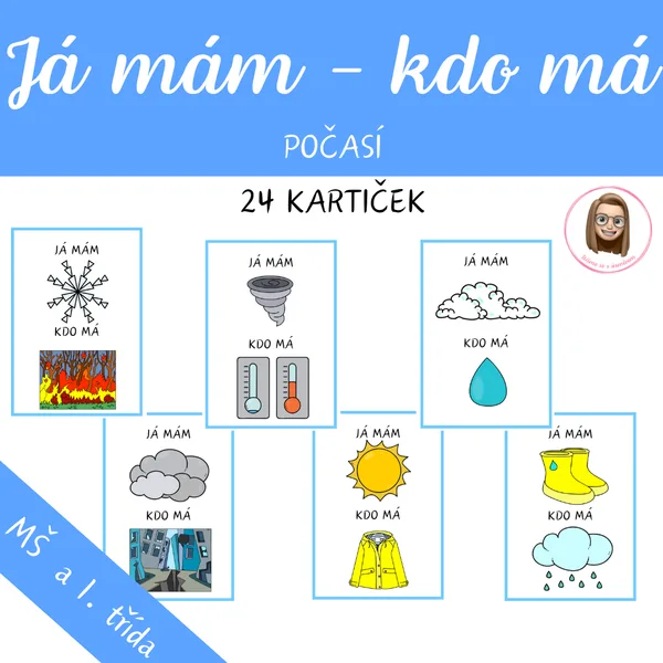 POČASÍ - já mám - kdo má 1