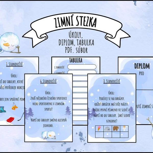 Zimní stezka❄️ 1