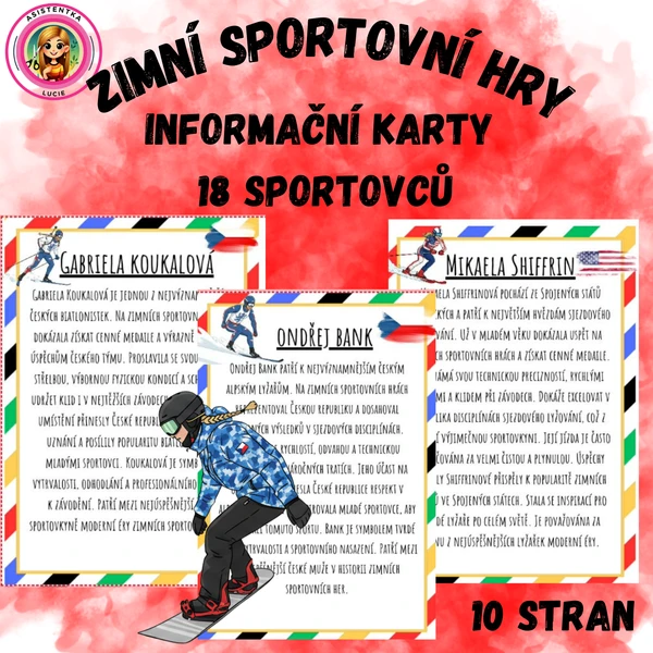Zimní sportovní hry - 18 úspěšných sportovců 1