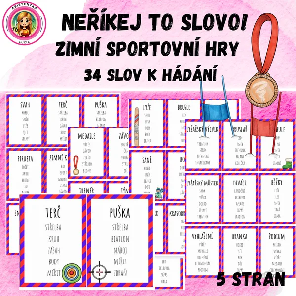 Neříkej to slovo! Zimní sportovní hry 1