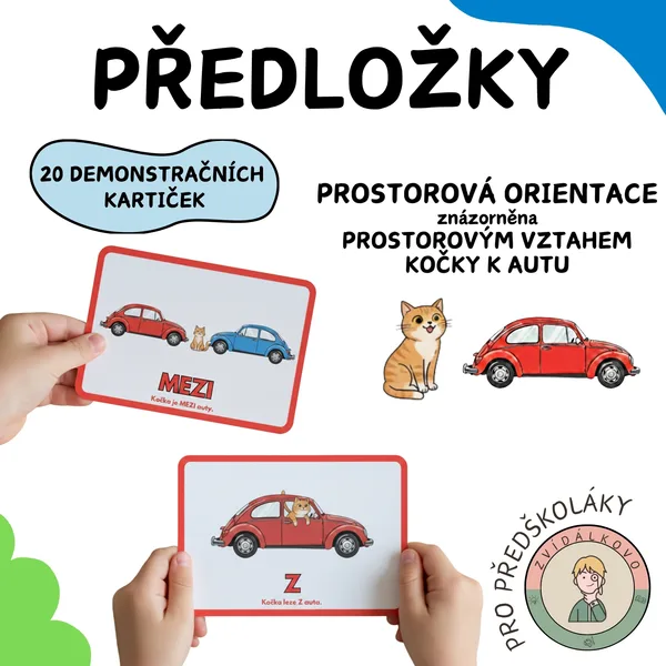Předložky - prostorová orientace  1