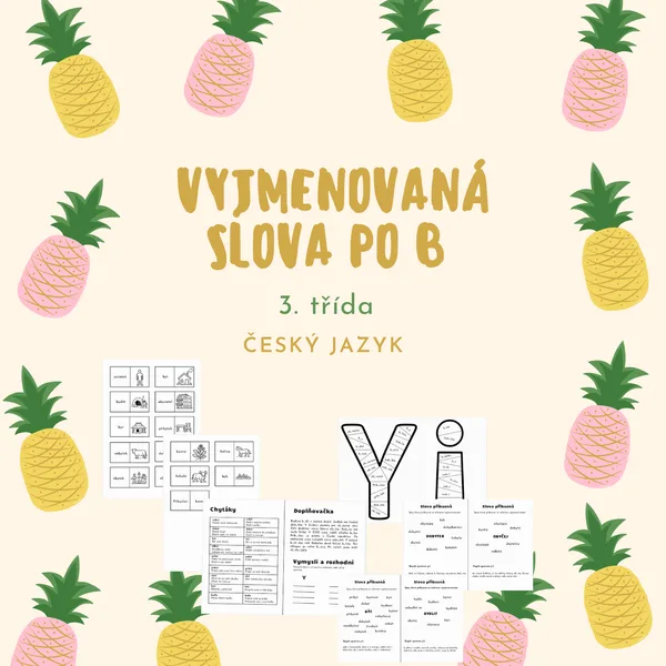 Vyjmenovaná a příbuzná slova po B 1