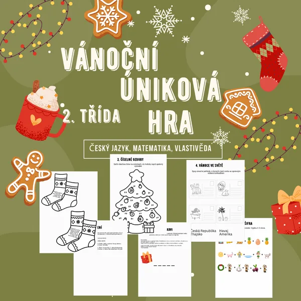 Vánoční úniková hra 1
