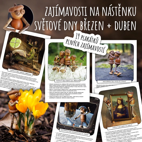 Zajímavosti na nástěnku: Světové dny – březen a duben 1