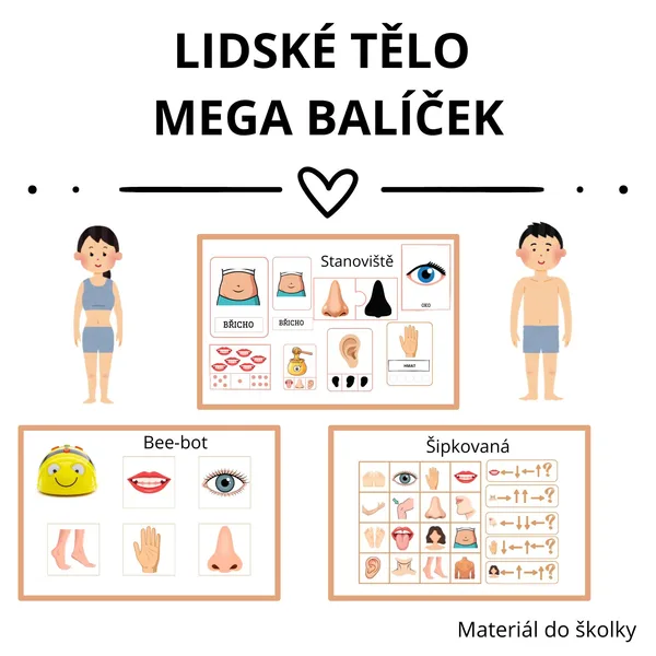 Moje tělo - velký balíček 🦵 1