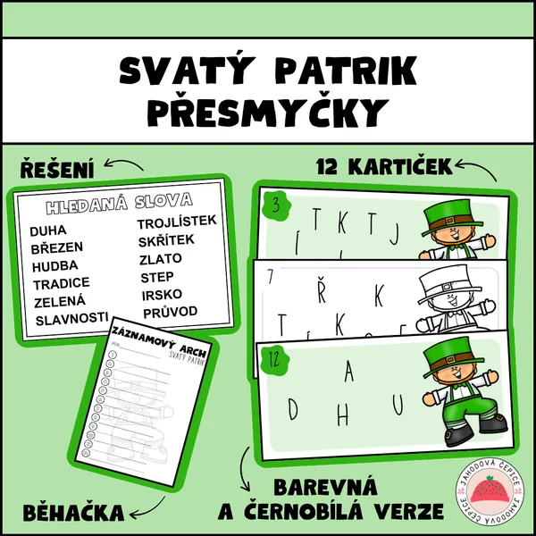 Svatý Patrik - přesmyčky 1