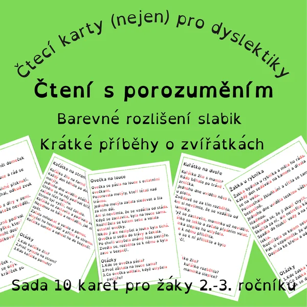 Čtení s porozuměním – slabikované texty (2.–3. ročník) 1