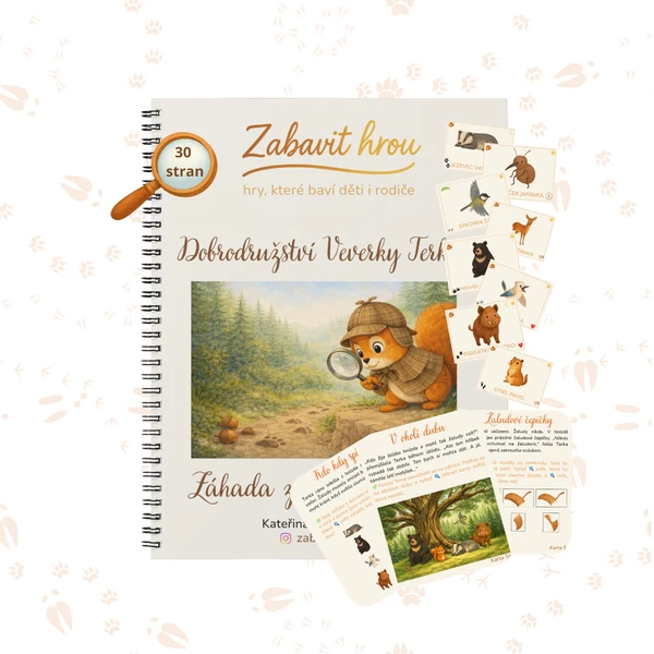Záhada zmizelých žaludů - příběhová detektivní hra 1