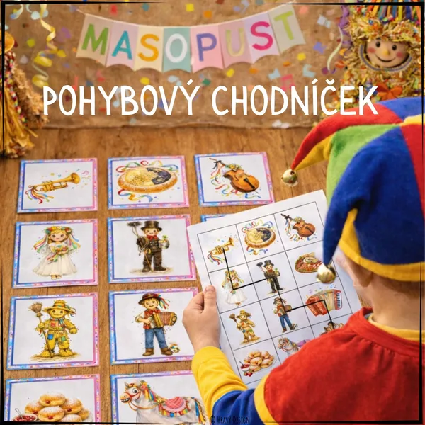 Masopust - Pohybový chodníček 1