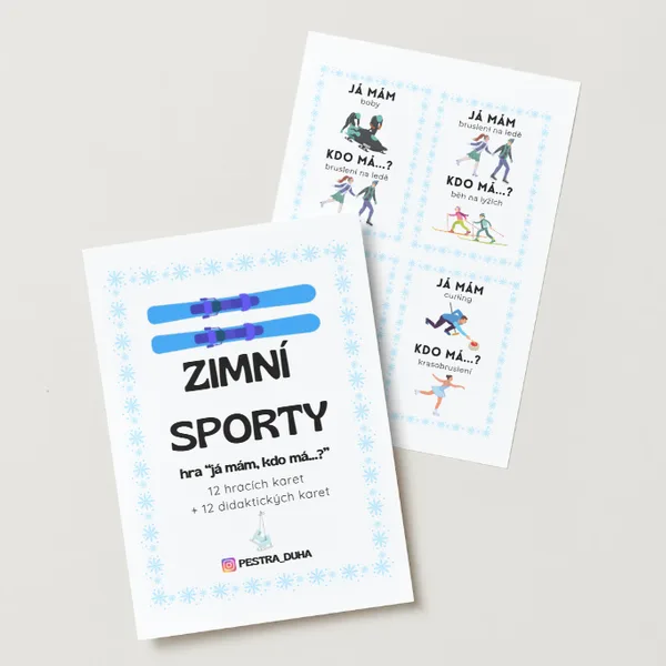 Zimní sporty - já mám, kdo má? 1