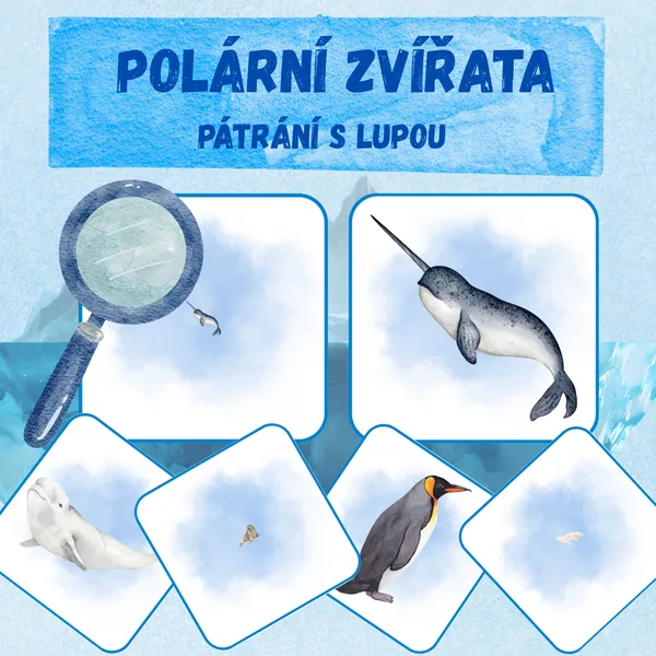 POLÁRNÍ ZVÍŘATA - PÁTRÁNÍ S LUPOU 1