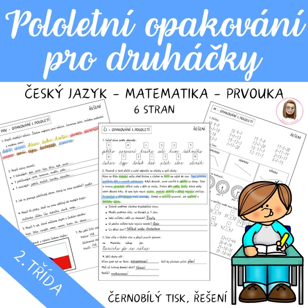 2. TŘÍDA - pololetní opakování 1