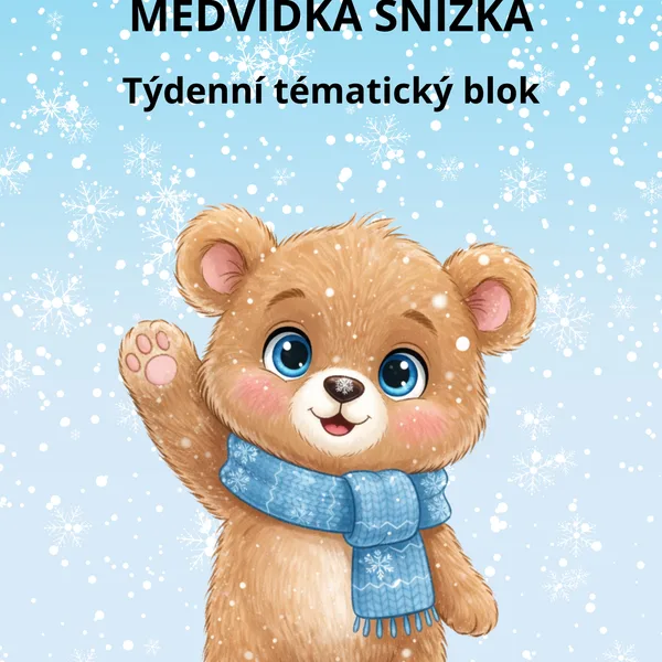 Zimní dobrodružství Medvídka Snížka 1
