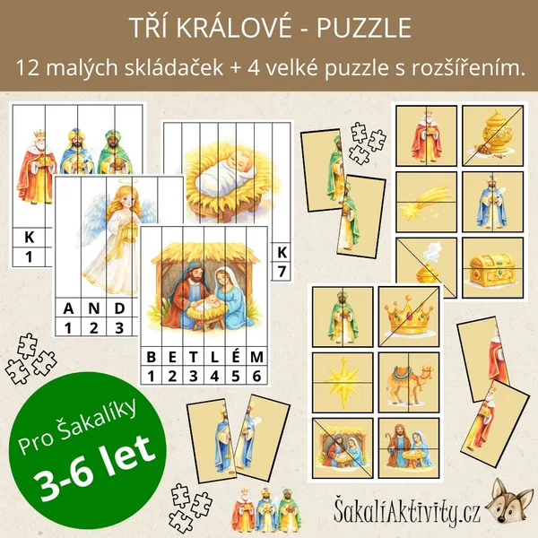  Puzzle - TŘI KRÁLOVÉ  1
