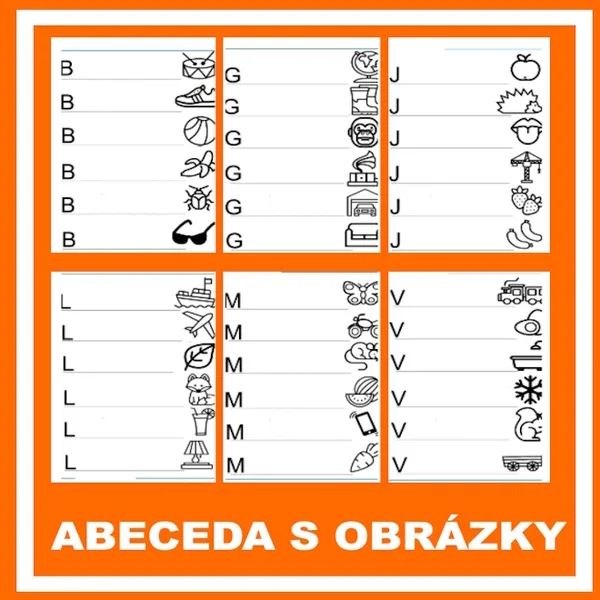 Abeceda s obrázkem 1