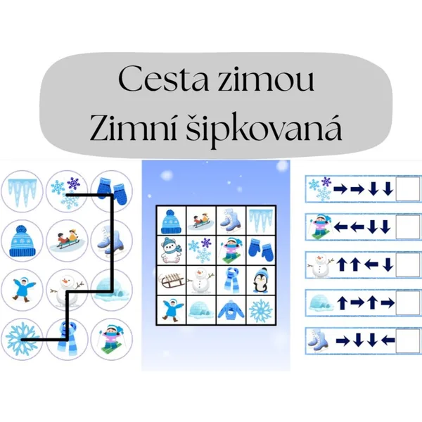 Cesta zimou, Zimní šipkovaná 1