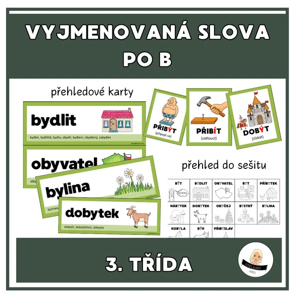 Vyjmenovaná slova po B 1