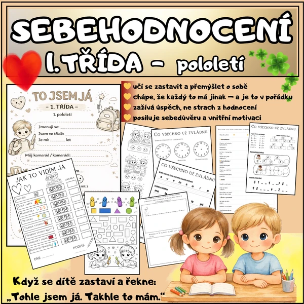 SEBEHODNOCENÍ 1. TŘÍDA - POLOLETÍ 1