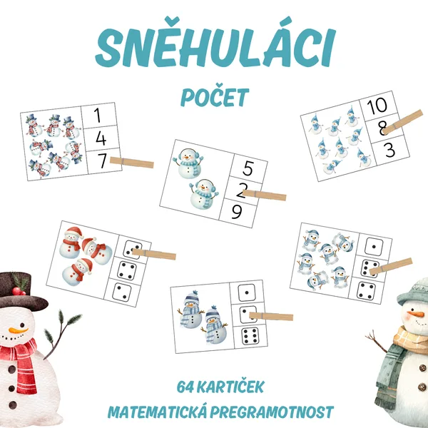 SNĚHULÁCI - počet 1