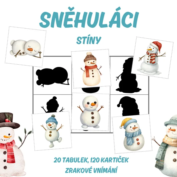 SNĚHULÁCI - stíny 1