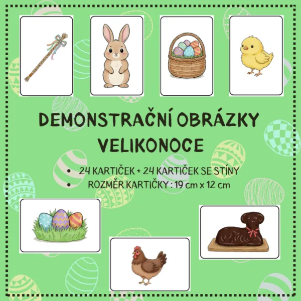 VELIKONOCE - demonstrační obrázky 1