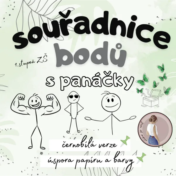 Souřadnice bodů s panáčky 1