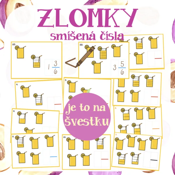 ZLOMKY - smíšená čísla 1