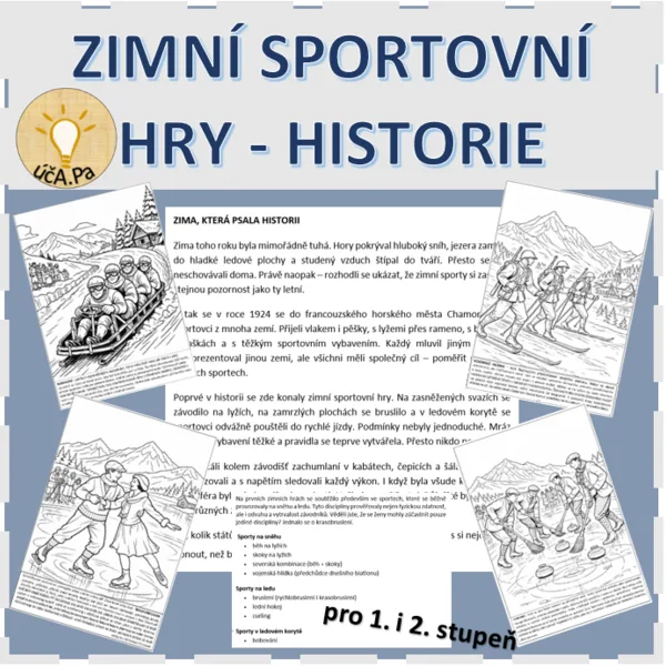 ZIMNÍ SPORTOVNÍ HRY - HISTORIE 1