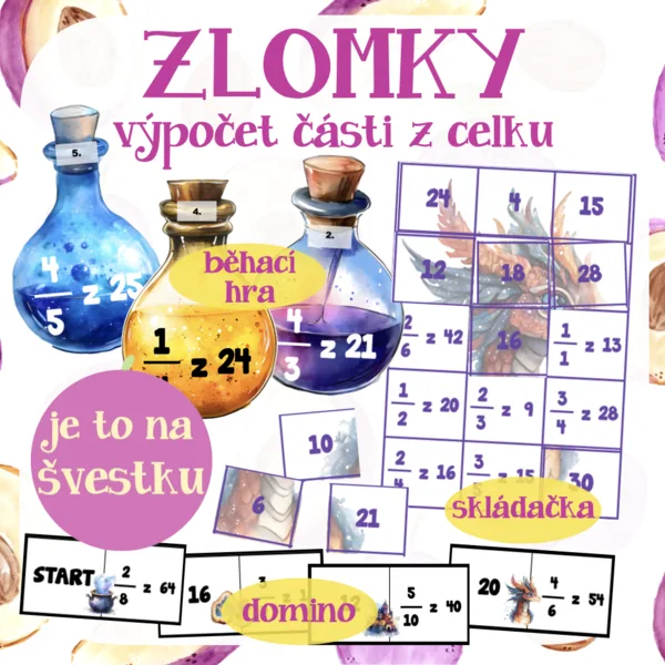 ZLOMKY - výpočet části z celku 1