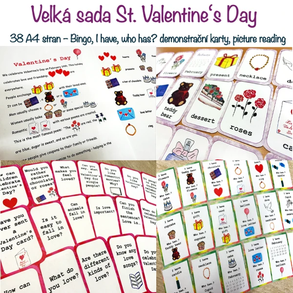 Velká sada St. Valentine's Day 1