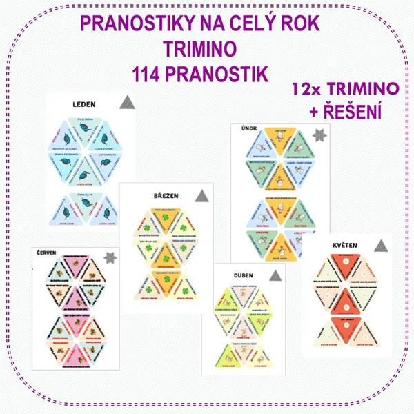 PRANOSTIKY NA CELÝ ROK - TRIMINO 1