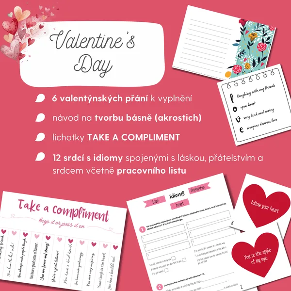 Valentine's Day bundle / Valentýnské aktivity 1