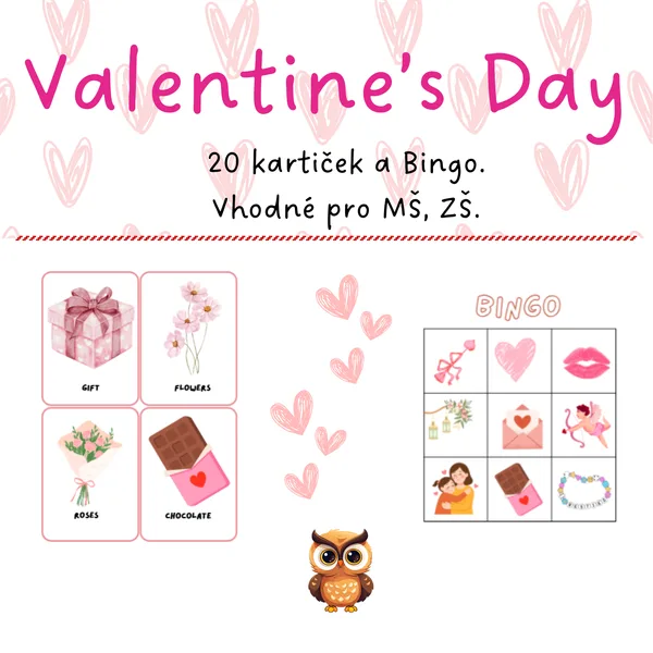 Valentyne´s day - flashcards 1