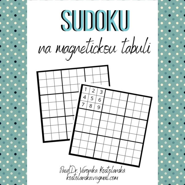 SUDOKU na magnetickou tabuli 1