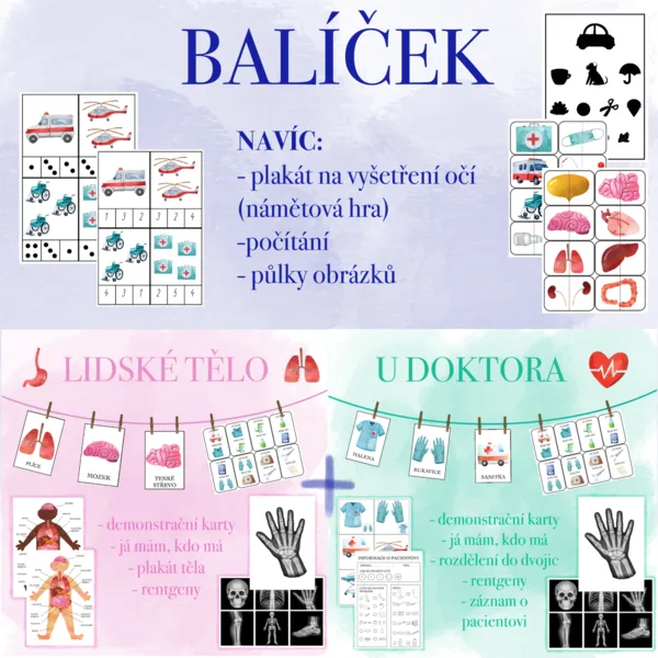 Balíček - Lidské tělo, U doktora 1