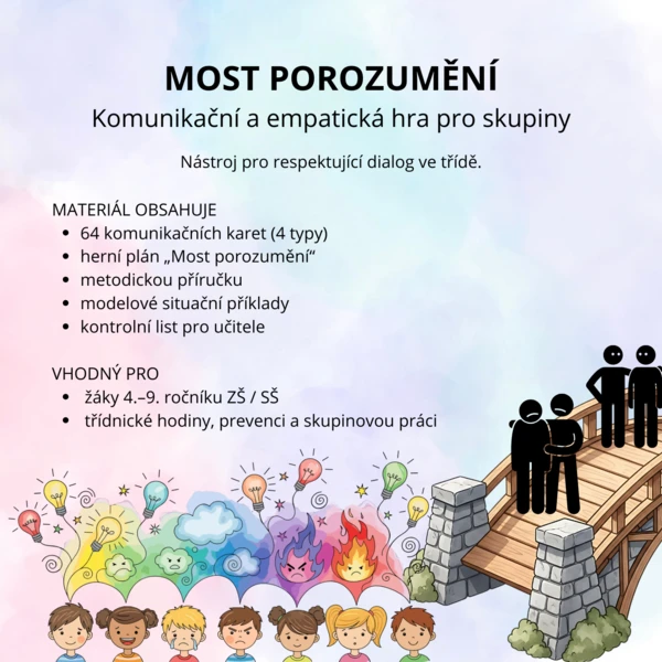 MOST POROZUMĚNÍ - Komunikační a empatická hra pro skupiny 1