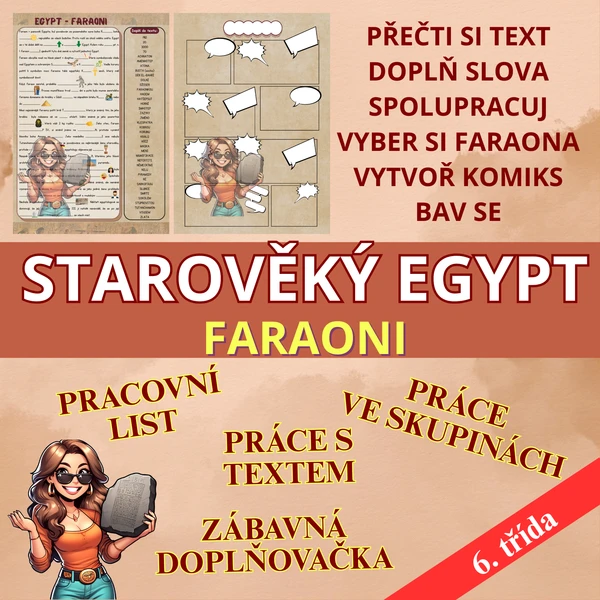 Starověký Egypt - faraoni 1