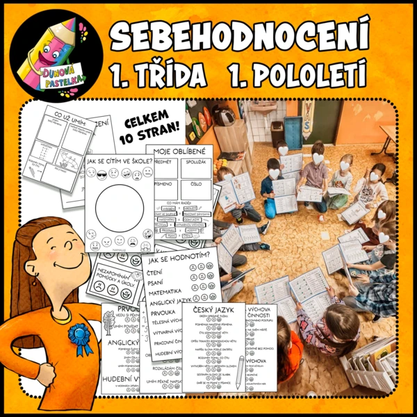 SEBEHODNOCENÍ - 1. třída 1. pololetí 1
