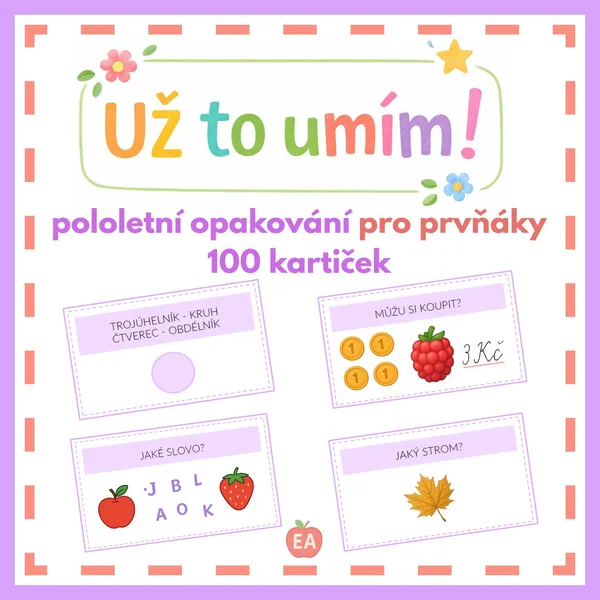 Už to umím - pololetní opakování pro prvňáky 1