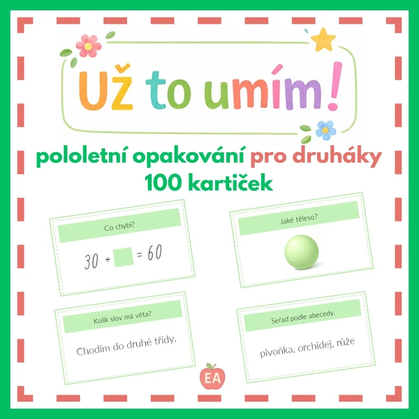 Už to umím - pololetní opakování pro druháky 1