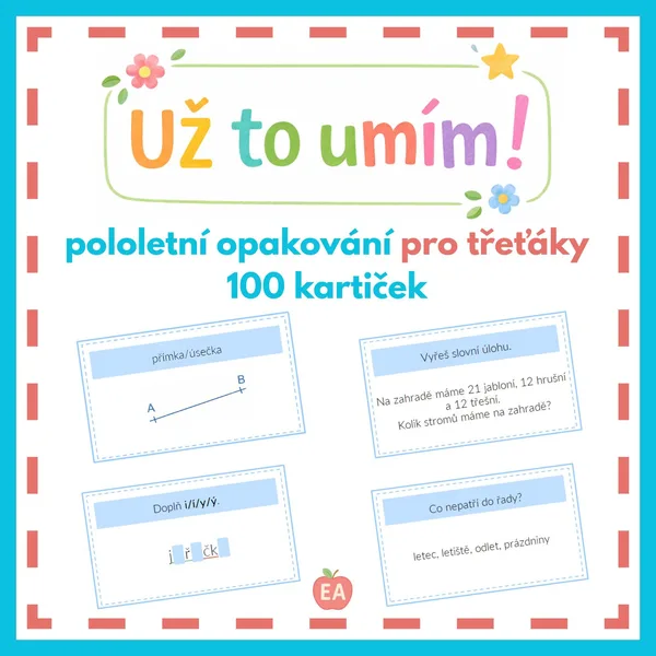 Už to umím - pololetní opakování pro třeťáky 1