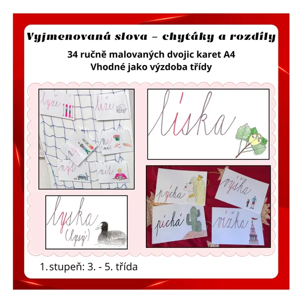 Vyjmenovaná slova - chytáky a rozdíly 1