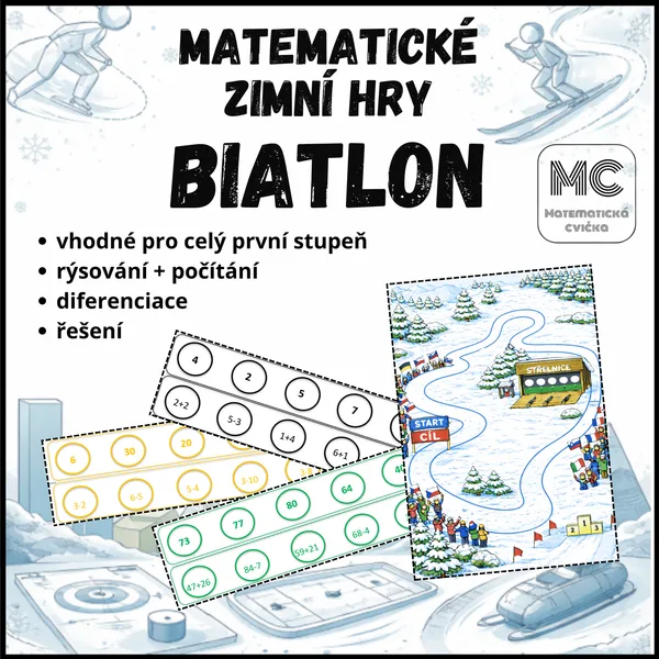 Matematické zimní hry - biatlon 1