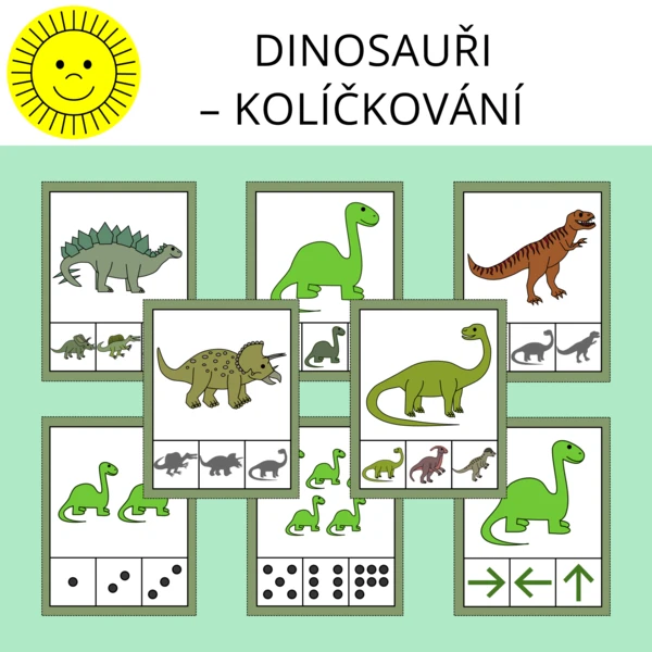 DINOSAUŘI - KOLÍČKOVÁNÍ 1