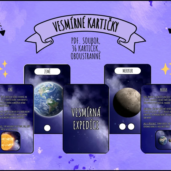 Vesmírné kartičky💫 1